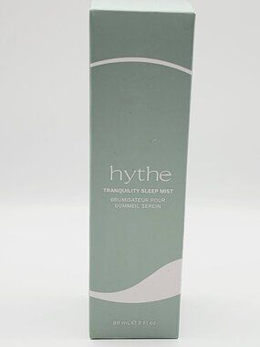Hythe Tranquility Sleep Mist 3 oz Lavender Pillow Spray Rice Water Witch Hazel